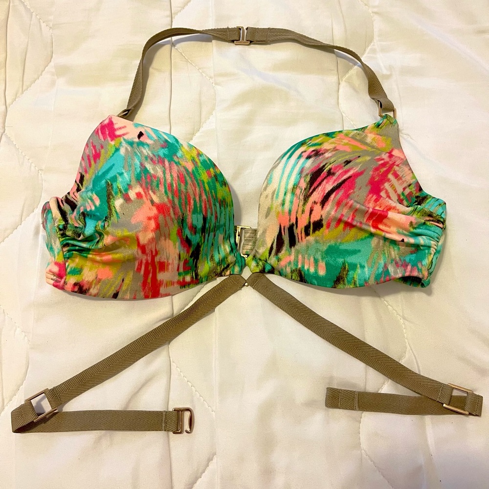 Victoria’s Secret strappy push-up bikini top